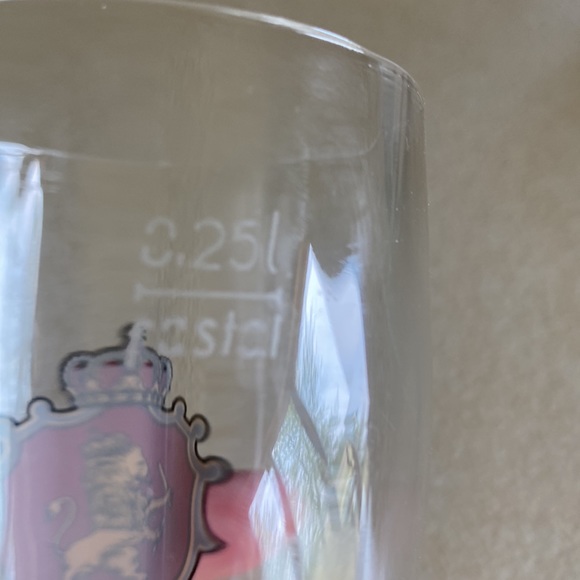 1990’s Stroh’s Brewery Detroit promotional 0.25l made in Germany glass with logo - Picture 6 of 6